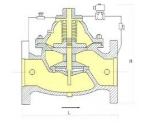 水力電動控制閥結(jié)構(gòu)圖